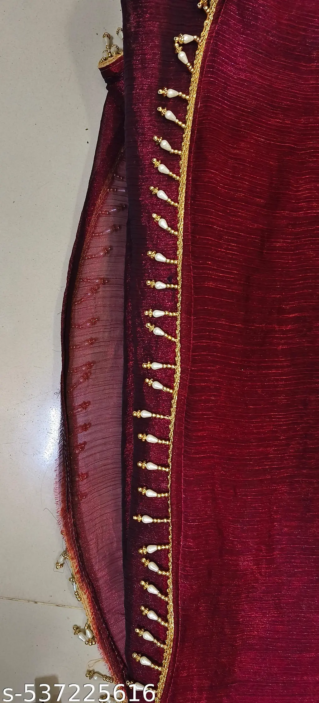 Trendy Party Saree & Stitched Blouse - Image 2