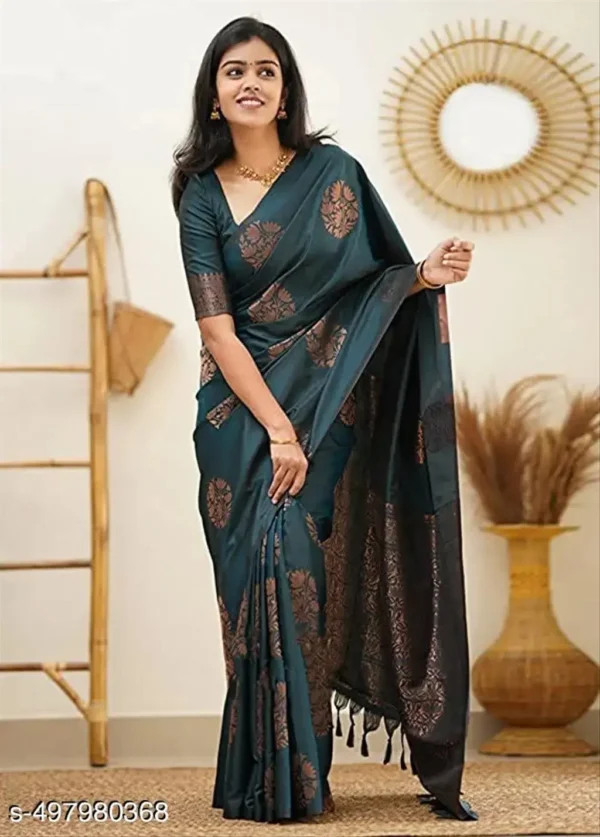dhuw7_1024.webp Copper Silk Jacquard Banarasi Saree