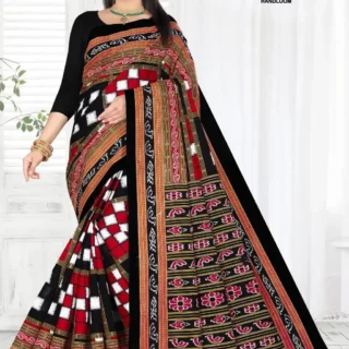 Odisha Sambalpuri Pasapalli Cotton Saree