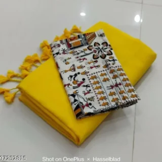 Khadi Saree: Solid Color, Pure Comfort