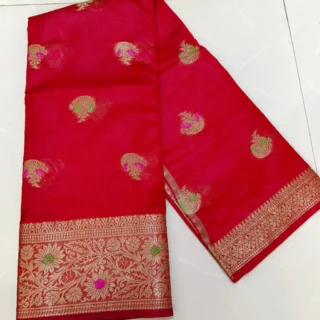 Embroidered Zari Kanjeevaram: Festive Bridal Saree