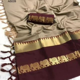 Printed Art Silk Casual Sarees