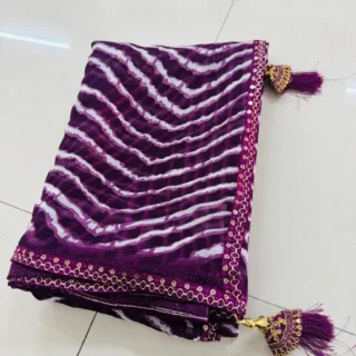 doz14_1024.webp Exquisite Bandhani: Georgette Sarees for Every Occasion