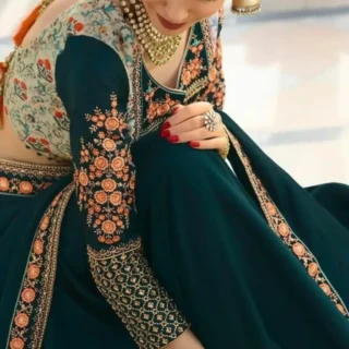 K.K. Fashion: Digital Print Saree