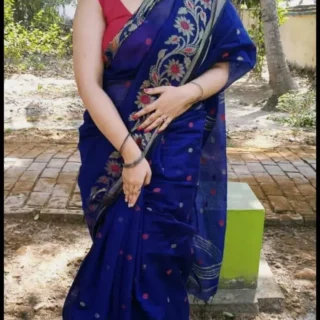 Blue Edition Saree