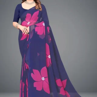 Henzila Georgette Daily Wear Saree