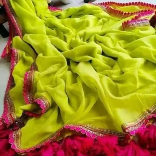 Bandhani Georgette: Festive Designer Saree