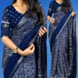 Trending Dola Sequence Saree Set