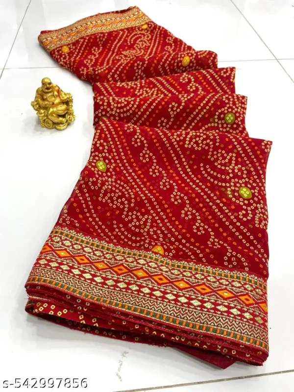 eszy4_1024.webp Trending Bandhani Georgette Saree for Puja
