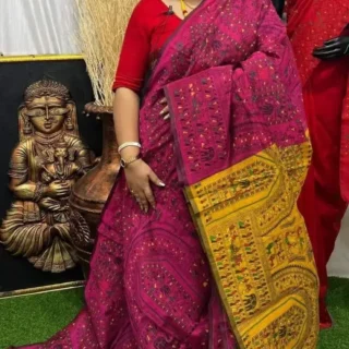 exrhl_1024.webp Modhu Boni Print Silk Cotton Saree