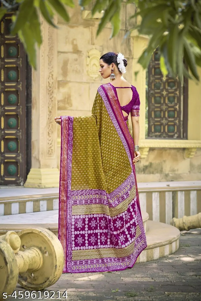 Elegant Pure Mulmul Cotton Saree - Image 4