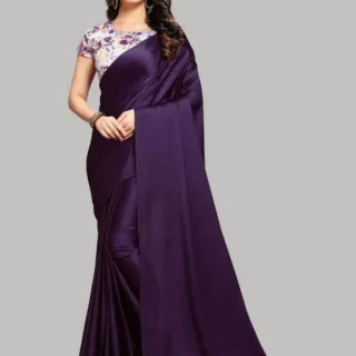 fd812_1024.webp Stylish Satin Silk Printed Saree Blouse