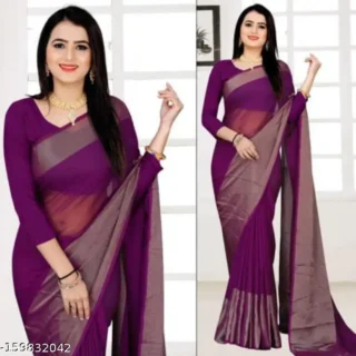 Belted Designer Saree
