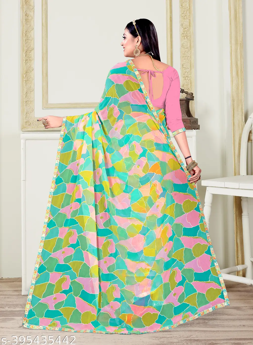 Trending Bandhej & Silk Saree Collection - Image 4