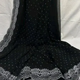 Ready To Wear Partywear Georgette Saree