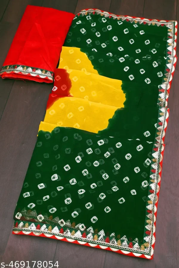 gdqs0_1024.webp Trending Bandhani Georgette Saree: Multi Embroidery