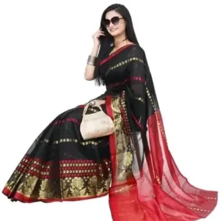 Eskat Booti Woven Saree