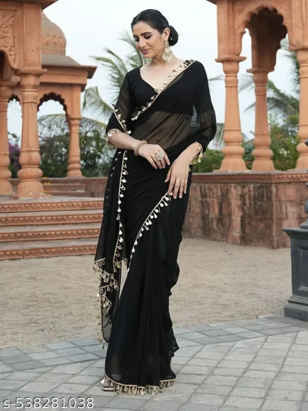 goxil_1024.webp Black Mirror Work Saree Stunning Style