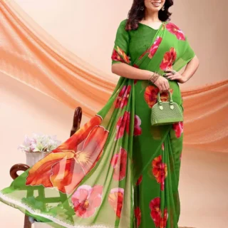 gujpf_1024.webp Elegant Chiffon Saree: Party & Daily