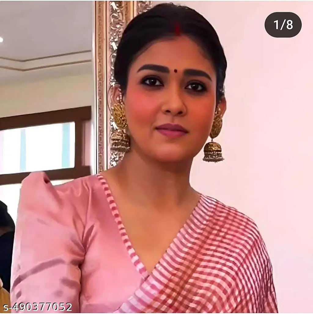 Nayantara Chanderi Cotton Printed Saree - Image 4