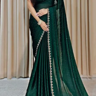 Swarovski Saree: Shimmering Elegance Unveiled