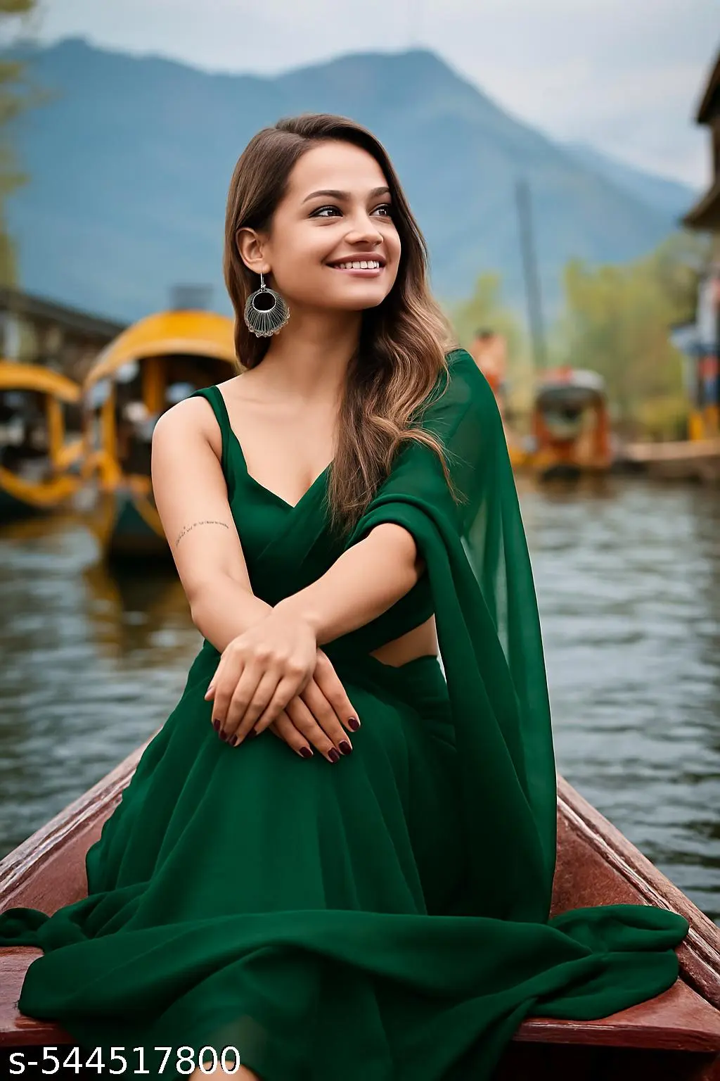 Soft Georgette Saree: Trendy & Beautiful - Image 2