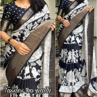 Fancy Dola Silk Saree: Jacquard Elegance