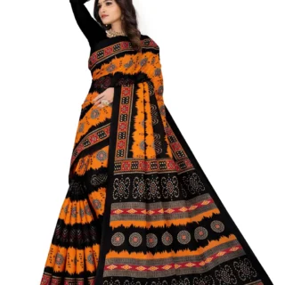 ht5v7_1024.webp Pure Cotton Saree with Blouse Piece