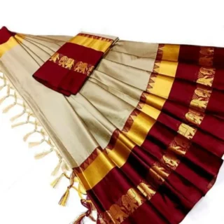 i1dwk_1024.webp Hathi Silk Saree: Woven Elephant Grace