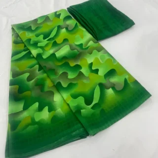 icsdp_1024.webp Vichitra Green Georgette Saree: Elegant Sari