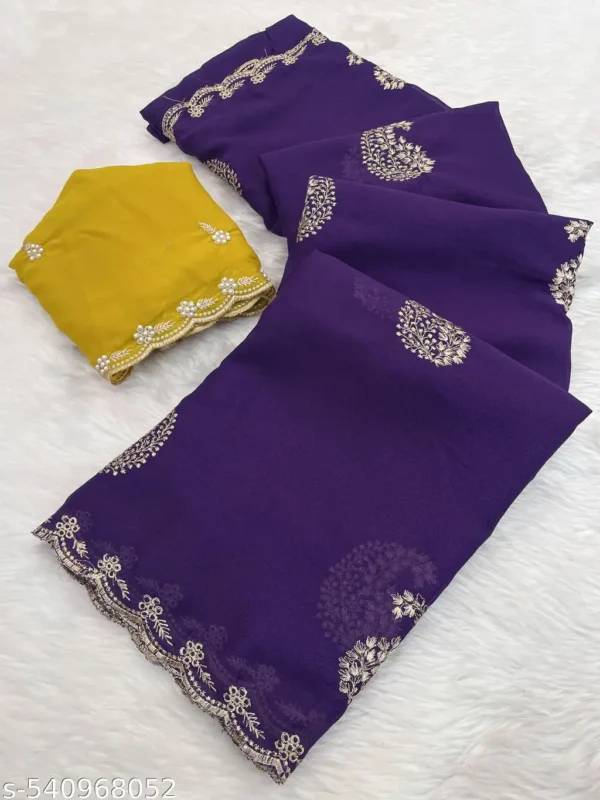 j1vqz_1024.webp Morpeach Chiffon Saree: Elegant Jari Embroidery