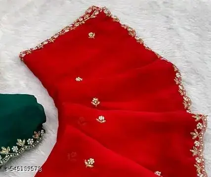 Chiffon Sarees: 2025 Party Wear Collection - Image 3