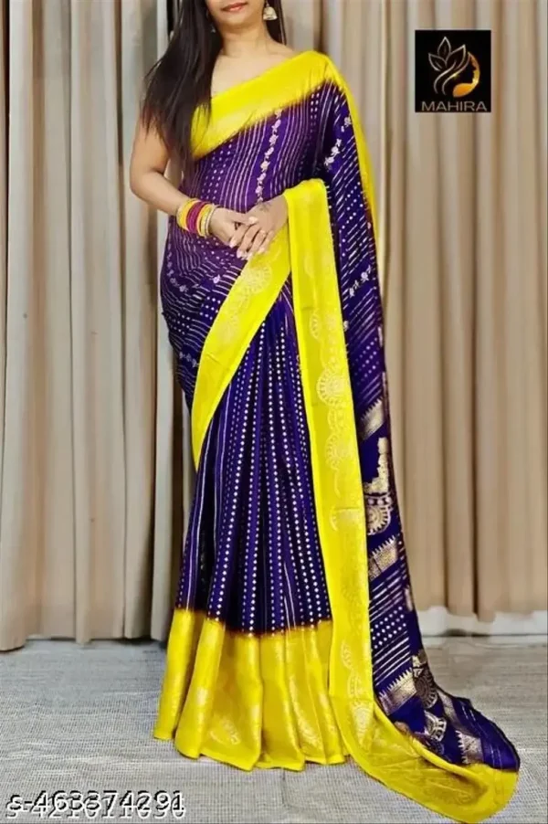 jdqgv_1024.webp Navsarjan Silk Foil Saree Blouse Set