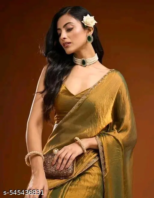 Finerfly Chiffon Saree Blouse: New Collection - Image 2