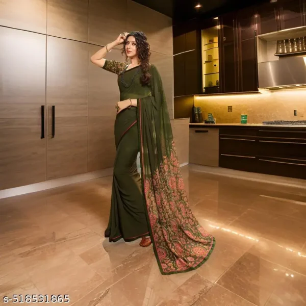 Stylish Saree Blouse Piece for Women