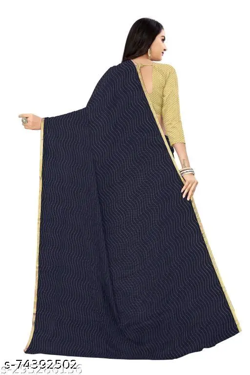 Balaji Texo Fab: Elegant Chiffon Saree - Image 3