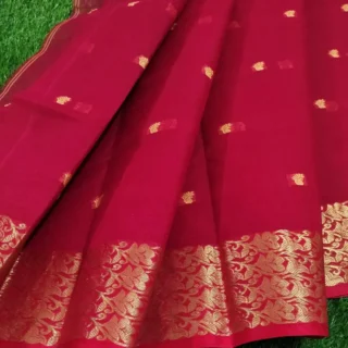 Elegant Handwoven Tangail Saree  Pure Cotton