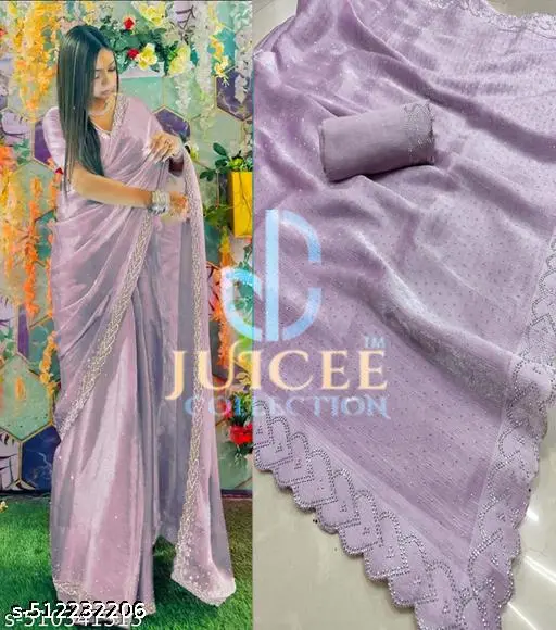 Jimmichu Designer Fabric Saree - Image 2