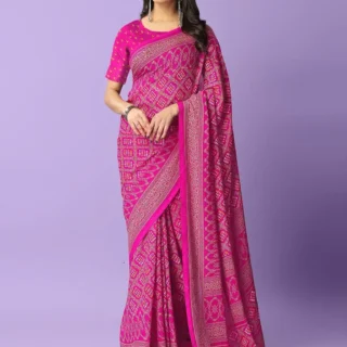 l3kva_1024.webp Printed Georgette Saree: Daily Wear