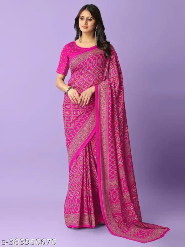 l3kva_1024.webp Printed Georgette Saree: Daily Wear