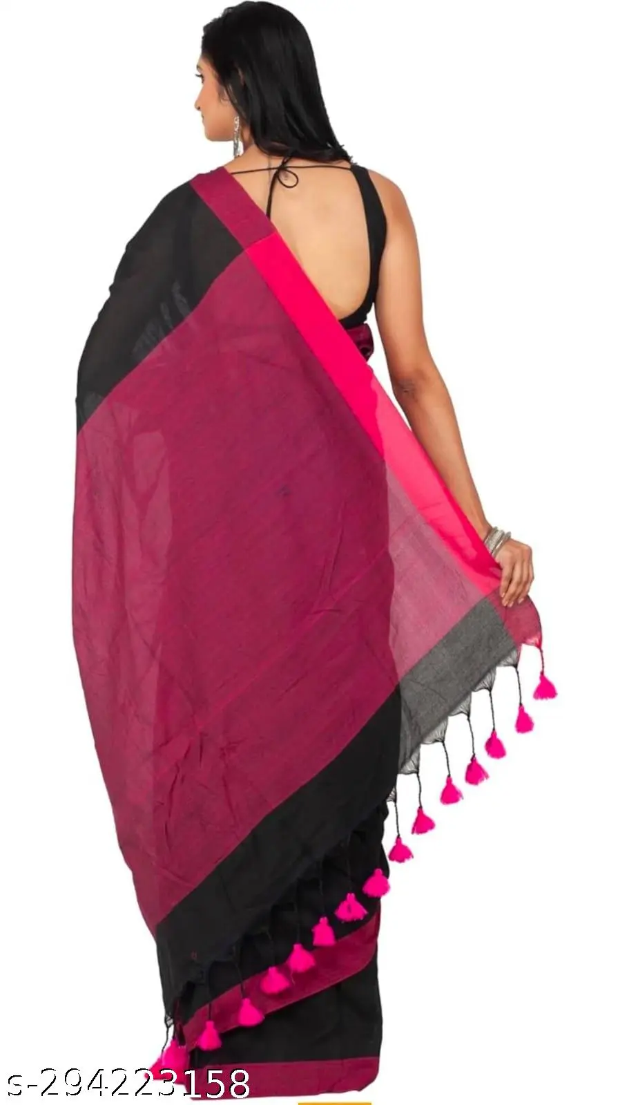 Handloom Saree: Authentic & Elegant Drape - Image 3