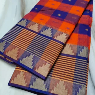 Pure Cotton Tant Saree: Soft & Elegant