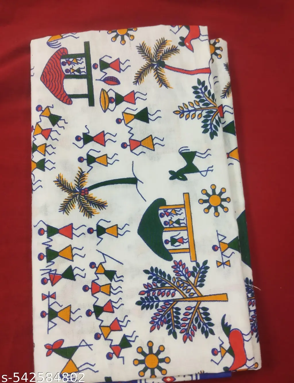Khadi Saree: Solid Color Elegance - Image 2