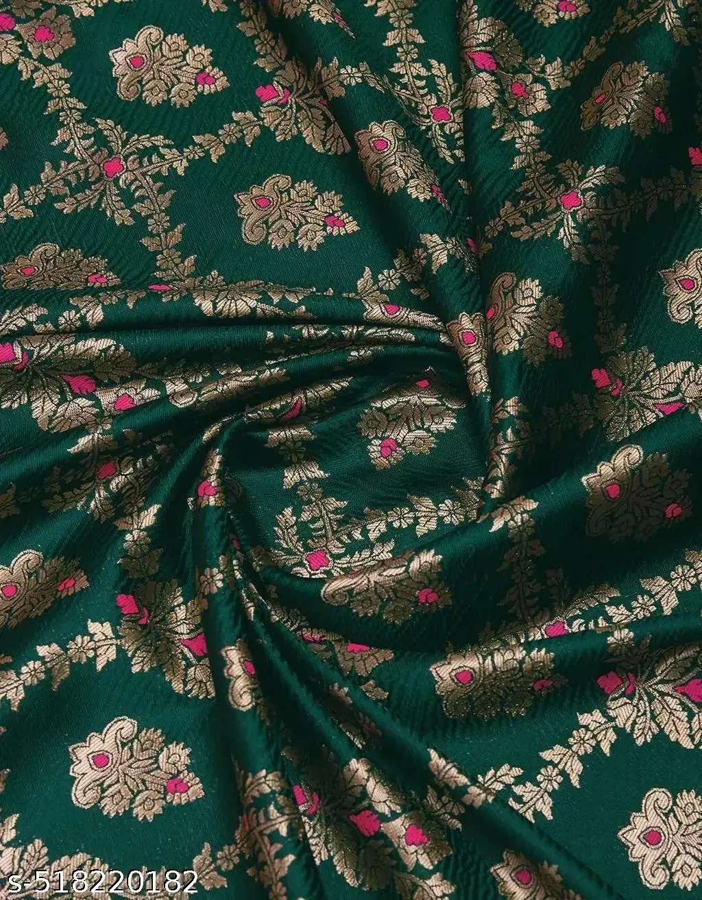 Elegant Banarasi Kanjeevaram Saree with Blouse - Image 4