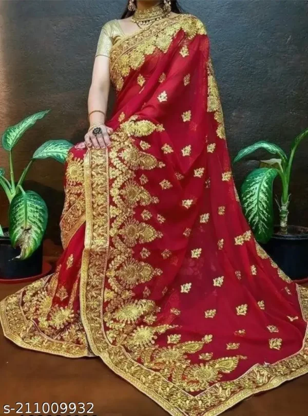 mblar_1024.webp Elegant Saree & Blouse Set
