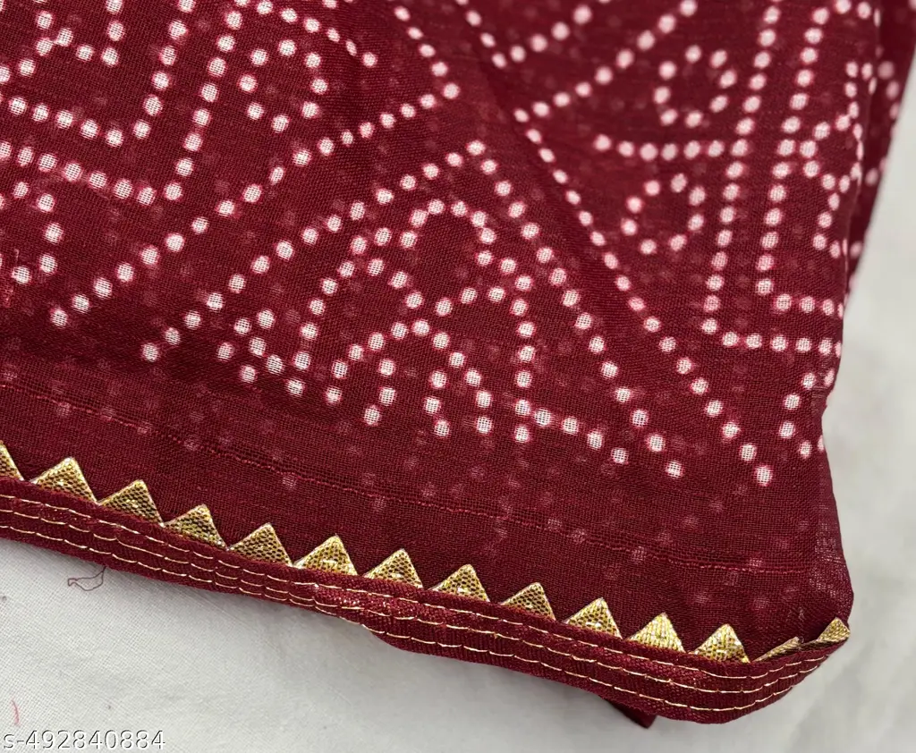 Navsarjan Maron Bandhani: Golden Dot Delight - Image 4