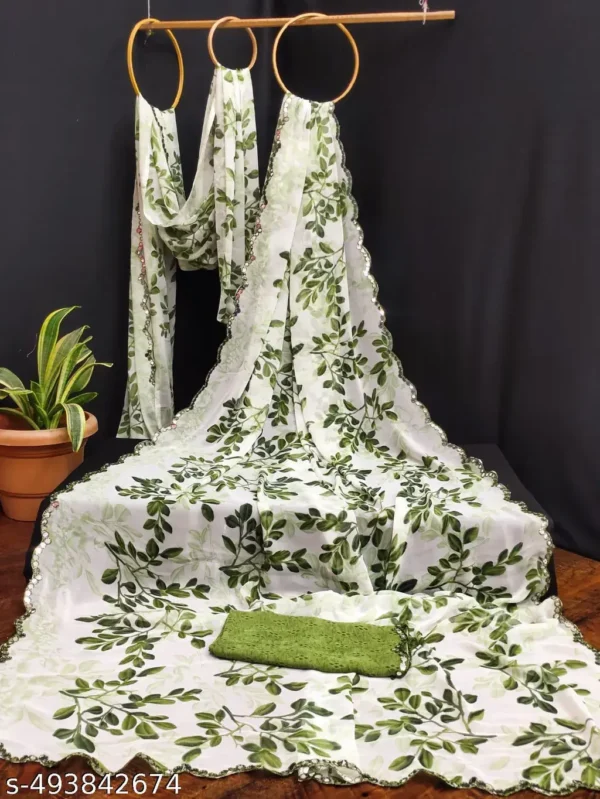 Bhavna Nx Georgette Printed Mirar Saree