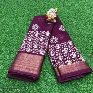 mmw2h_1024.webp Elegant Cotton Blend Saree
