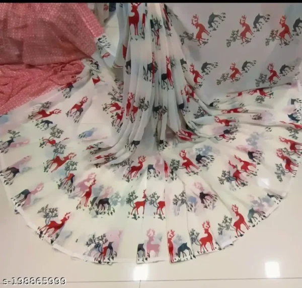 msjri_1024.webp Georgette Printed Saree Blouse Piece