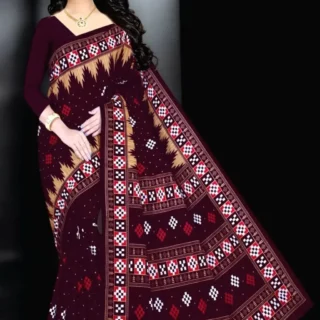 Kalyani Sambalpuri Cotton Pasapalli Saree